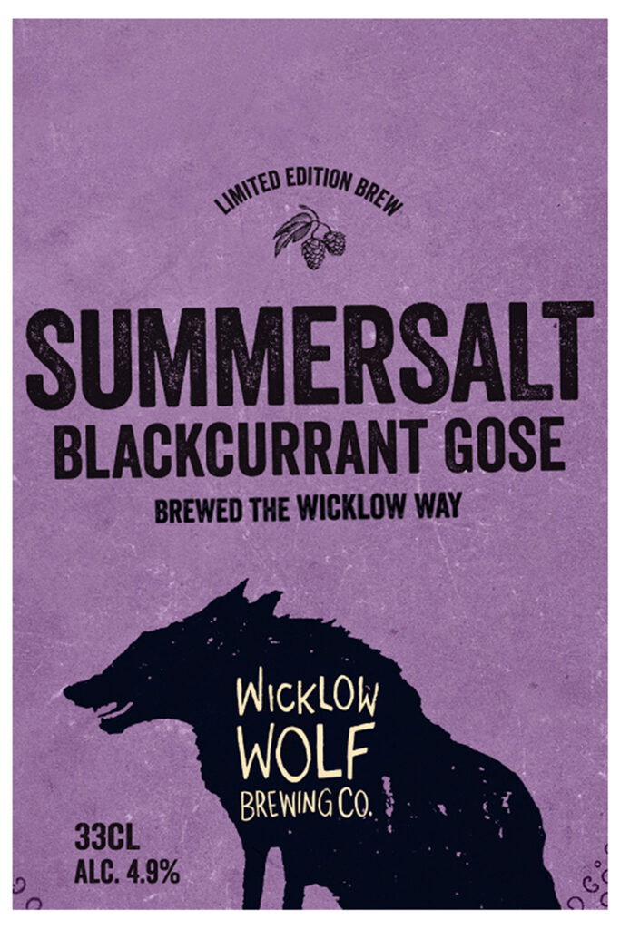 Wicklow Wolf Summersalt Blackcurrant Gose