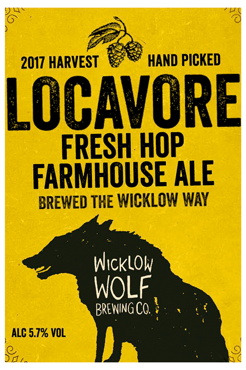 Wicklow Wolf Locavore 2017 Fresh Hopped Farmhouse Ale