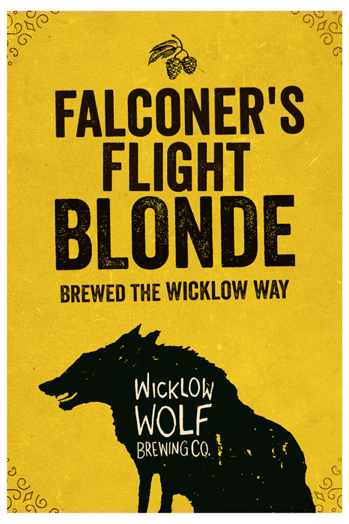 Wicklow Wolf Falconers Flight Blonde