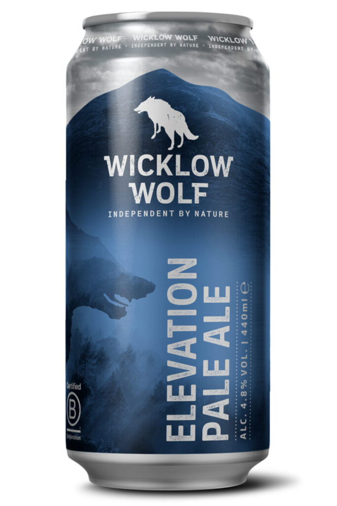 Wicklow Wolf Elevation Pale Ale 2025 - Can Mockup