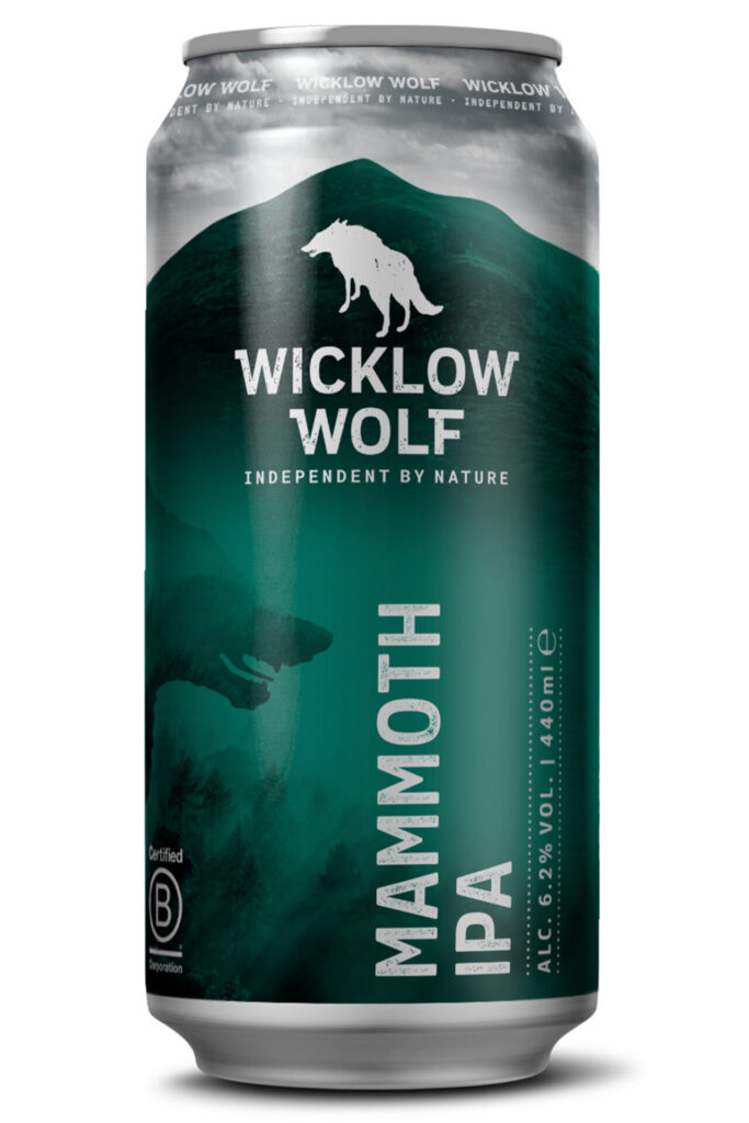 Wicklow Wolf Mammoth IPA Can Mockup 2025