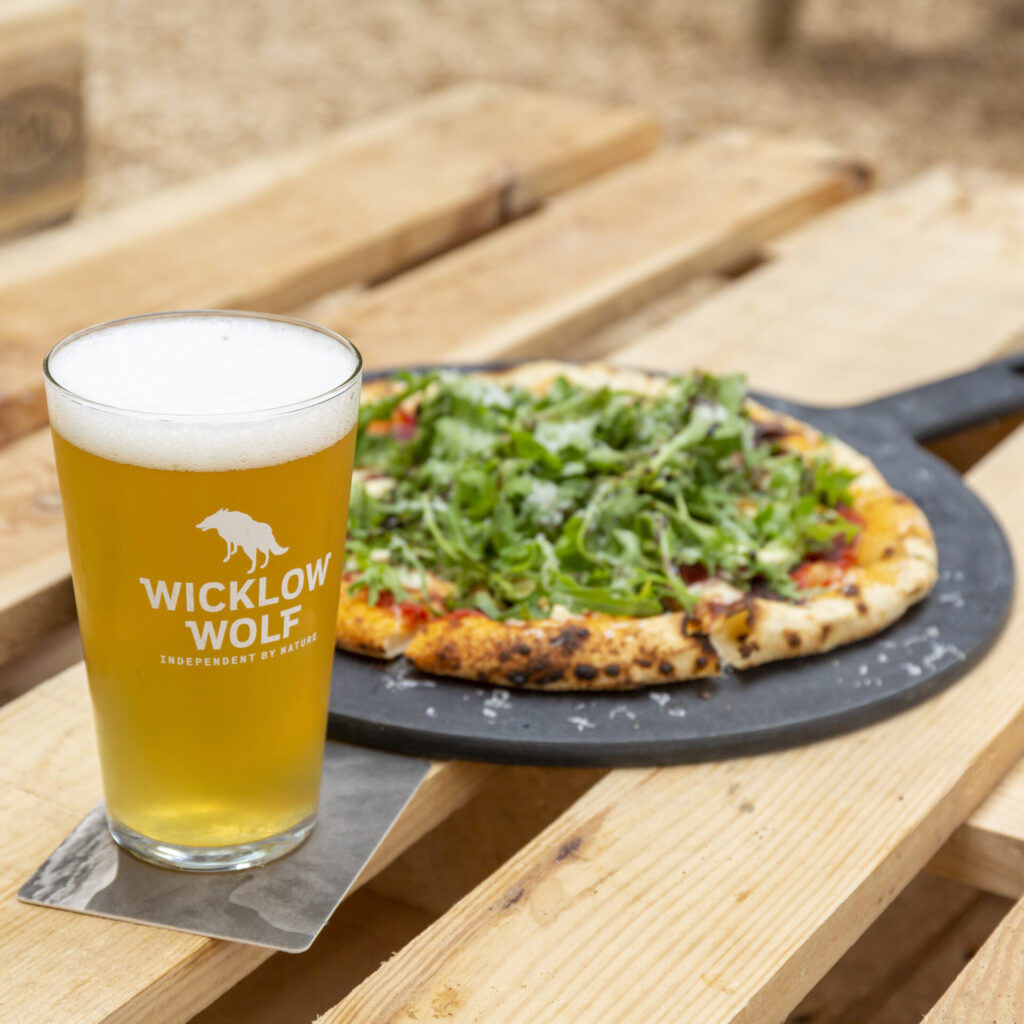 Wicklow Wolf Pints and Firehouse Pizzas Now Available at the Taproom