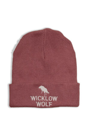 Wicklow Wolf Knit Beanie Pink