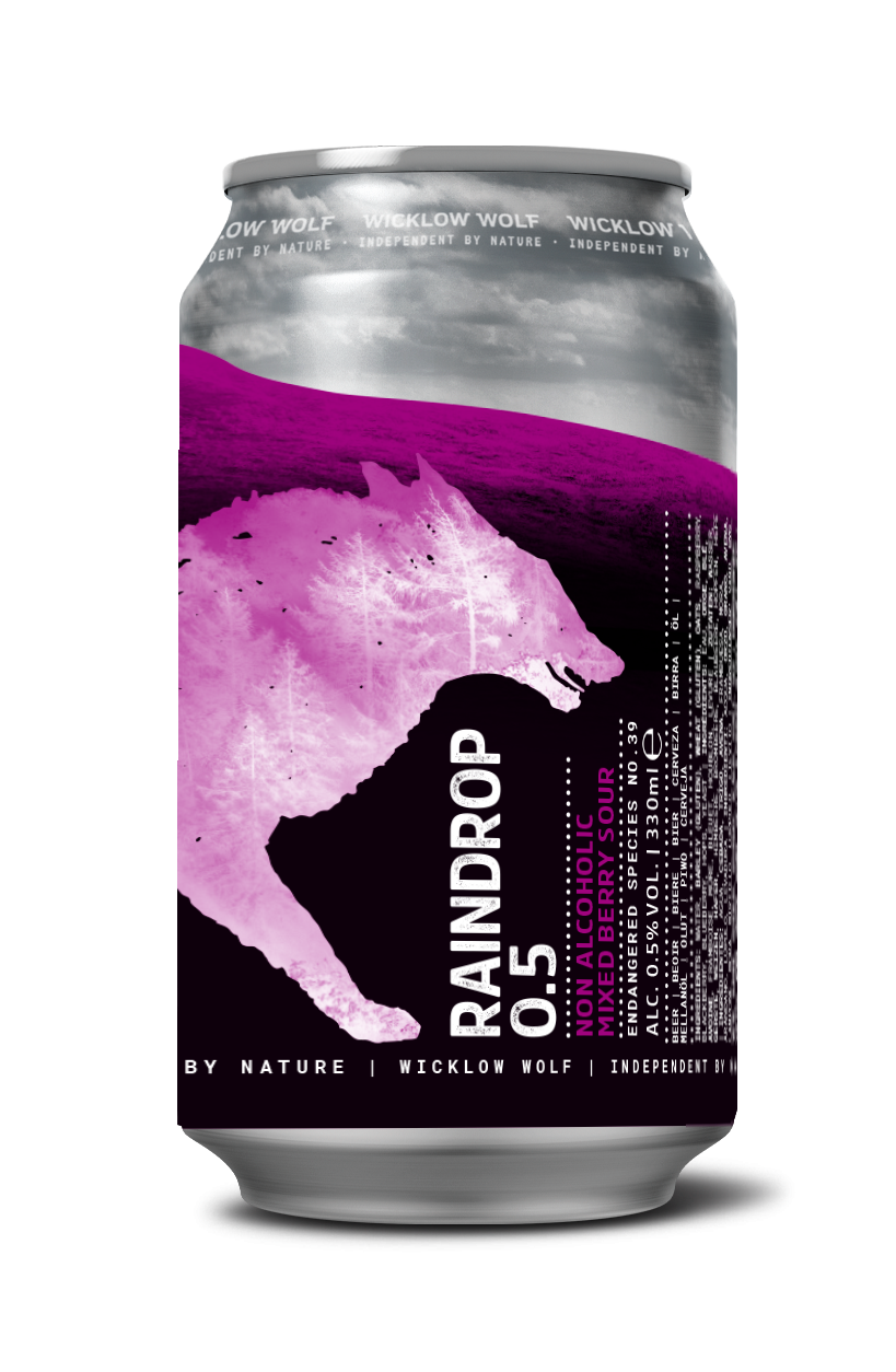 Raindrop 0.5 Non Alcoholic Mixed Berry Sour Can Image