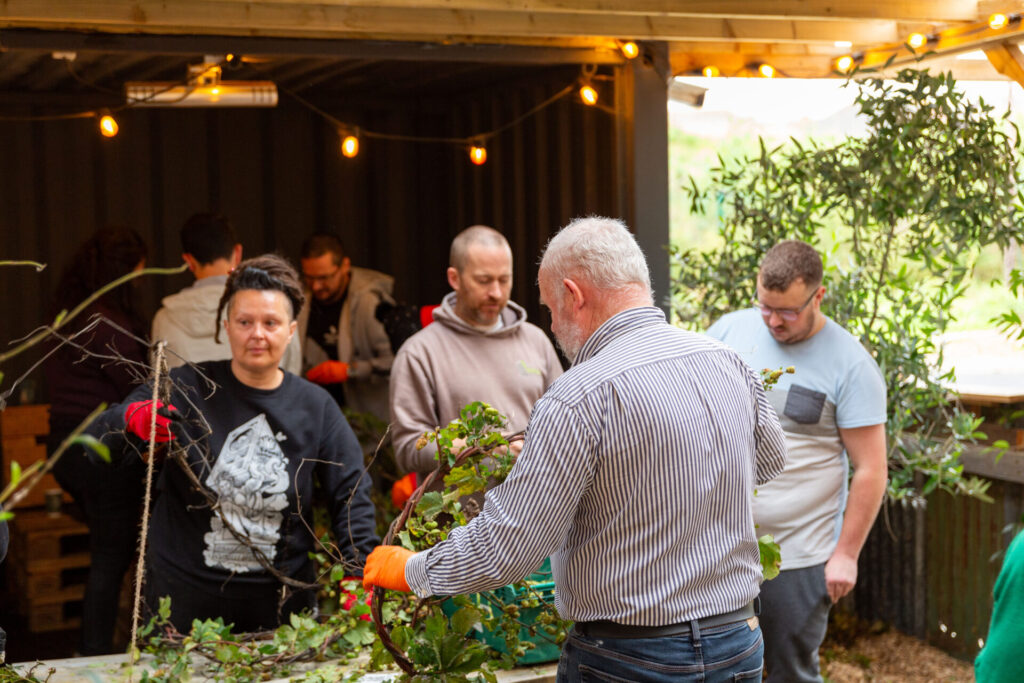 Wicklow Wolf Community Hop Harvest at the Brewery