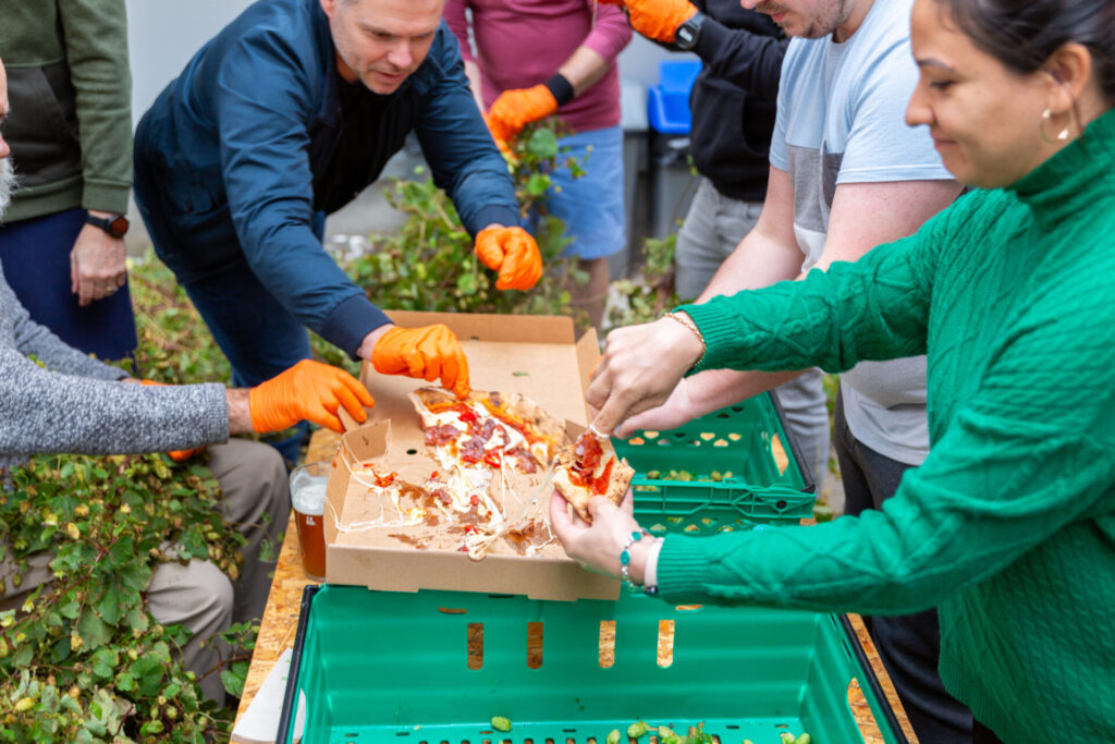 Wicklow Wolf Community Hop Harvest at the Brewery