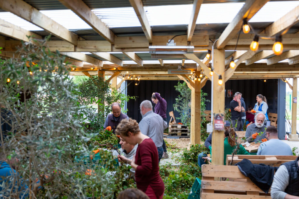 Wicklow Wolf Community Hop Harvest at the Brewery