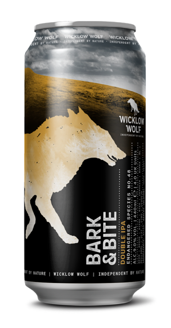 Wicklow Wolf Bark & Bite 10th Anniversary Can Mock-up