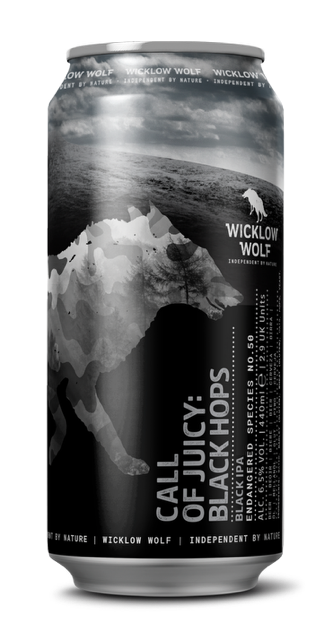 Call of Juicy Black Hops 10th Anniversary Brew Can Mockup