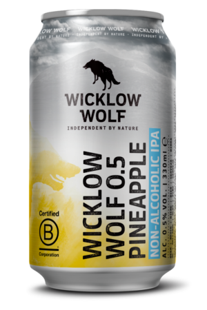 Wicklow Wolf 0.5 Pineapple 330ml Can Mockup