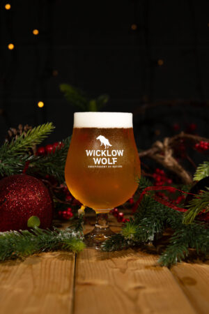 Wicklow Wolf Tulip Glass